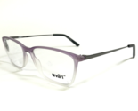 Vari Eyeglasses Frames VR18 COL.45 Matte Purple Clear Fade Silver 53-15-145 - $46.53