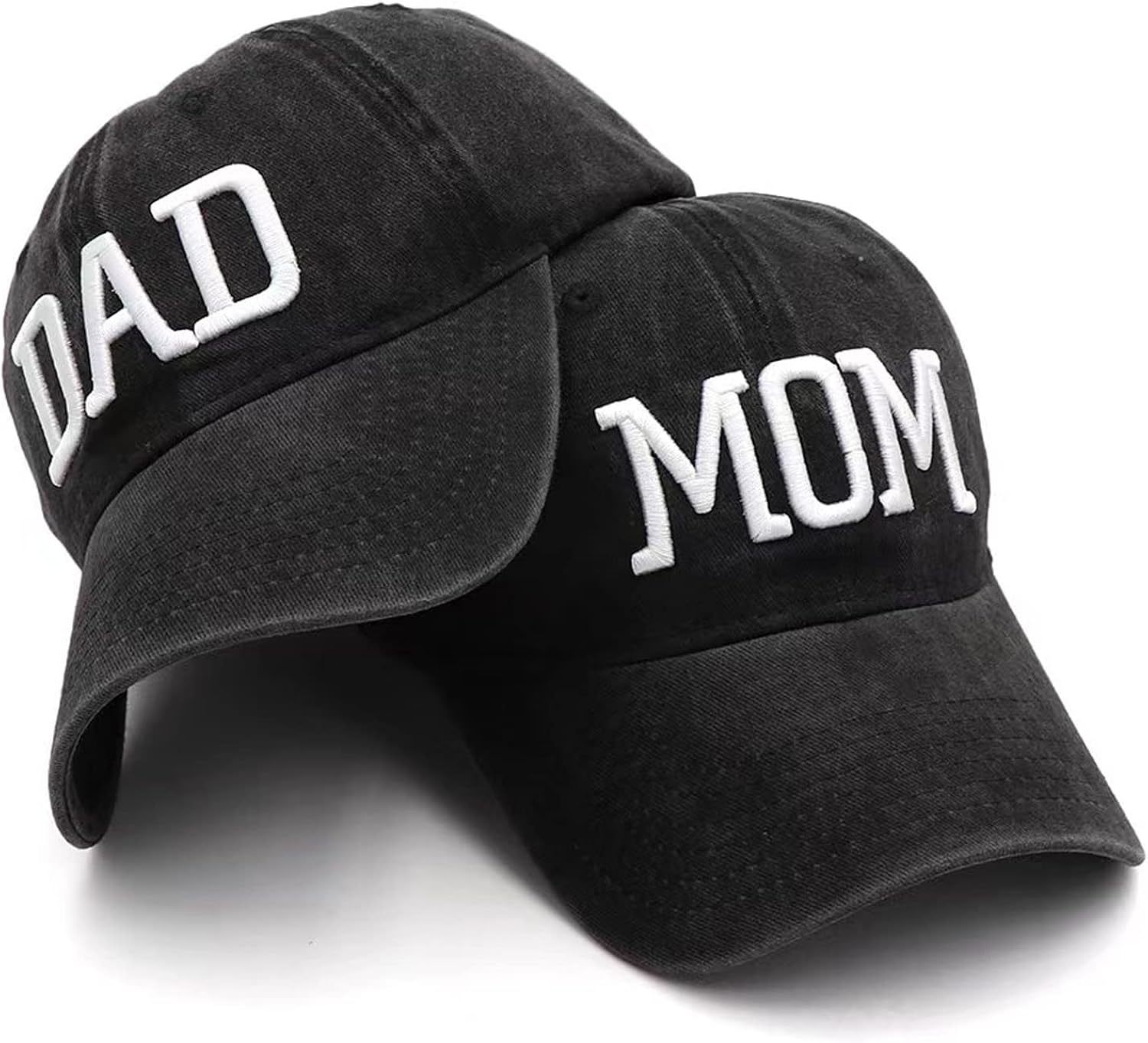Ndlbs Mom And Dad Hats Fathers Day Mom Dad Gifts Hat Embroidered Adjustable - $33.99