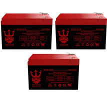 Serengeti Rhino 12V 12Ah Electric Scooter Battery By Neptune - 3 Pack - £99.93 GBP