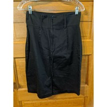 Wrapper Size 9 Black Basic Pencil Skirt Womens Juniors - £15.90 GBP