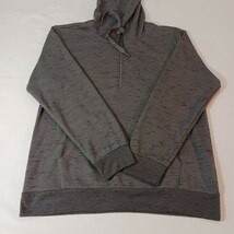 Hollywood Jean People Hoodie Men's Size L Gray 1/4 Zip Cotton Blend Sweatshirt image 13