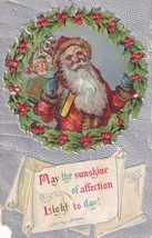 Santa Claus Christmas Roney Mercantile Carl Junction Missouri MO Postcard E02 - £5.05 GBP