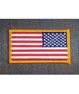 US MILITARY US ARMY EMBROIDERED UNIFORM FLAG PATCH 3.5&quot; X 2&quot; EC 160 - $22.23 CAD