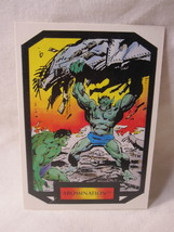 1987 Marvel Comics Colossal Conflicts Trading Card #1: Abomination - £3.13 GBP