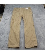 Carhartt Pants Mens 40 Brown Relaxed Fit Straight Cut Casual Chino Bottoms - £23.33 GBP