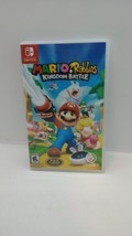 Mario + Rabbids Kingdom Battle Nintendo Switch 2017 Original CASE ONLY NO GAME✨ - £4.67 GBP