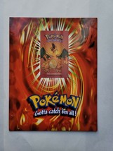 Vintage Pokemon Folder Holographic Charmander 2000 NEW See All Pictures Please - £11.61 GBP