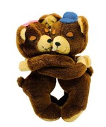 Vintage Dakin Hugging Bears Plush Boy &amp; Girl Stuffed Animals Toy 10&quot; 197... - $24.30