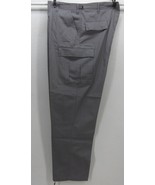 TRU-SPEC GRAY POLY BLEND UNIFORM WORK BDU PANTS SIZE XL LONG W39-43   L3... - £20.48 GBP