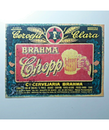 Original Brahma Chopp Beer initial Label - $39.00