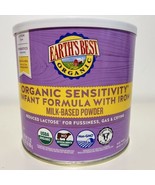 Earth&#39;s Best Organic Sensitivity Infant Formula Iron Sensitive 0-12mo 21... - $29.70