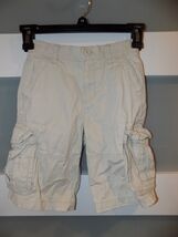 CHEROKEE ADJUSTABLE WAIST KHAKI CARGO SHORTS SIZE 5 BOY'S - $9.00