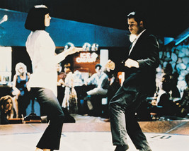 Uma Thurman And John Travolta In Pulp Fiction 16x20 Canvas Giclee - £55.29 GBP