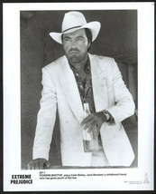 Extreme PREJUDICE-8X10 B&amp;W PHOTO-POWERS Boothe As Cash Fn - £18.12 GBP