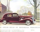 Cadillac Fleetwood Town Cabriolet Magazine Ad Lasalle 1936 - £12.62 GBP