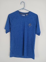 Adidas Climalite Short Sleeve Blue Tshirt Men&#39;s Size M NEW - $320.94 MXN