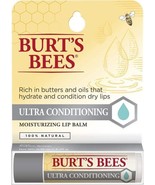 Burt&#39;s Bees Ultra Conditioning Moisturizing Lip Balm, Lip Moisturizer Ri... - £7.06 GBP