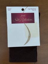 VTG Hanes Silk Reflections Opaque Tights Coffee Bean CD 5’4”-6’ 120-170l... - $213.06 MXN