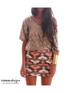 Metallic Crop Glitter Sparkly Sequin Off The Shoulder Glitter Top AUS RR... - $54.66 CAD