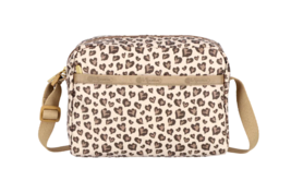 LeSportsac Latte Heart Leopard Brown Daniella, Modern Abstract, Earth To... - $54.99
