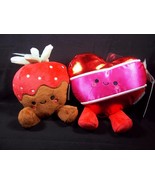 Hallmark Better Together Valentine&#39;s magnetic PLUSH Strawberry &amp; Chocola... - $14.20