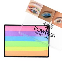 50g Pastel Color Split Cake Water Activated eyeliner UV neon Graphic eye liner H - £20.13 GBP