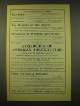 1902 the Macmillan Company Ad - 4th thousand - 5th in press Ulysses a drama in  - £14.59 GBP