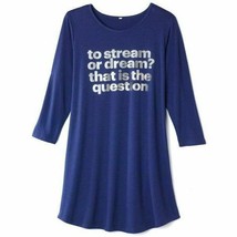 Avon Joyful Beautiful Sleepshirt To Stream or Dream that is the Question... - $16.82