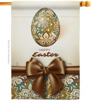 Easter Faberge Egg - Impressions Decorative House Flag H103085-BO - $36.97