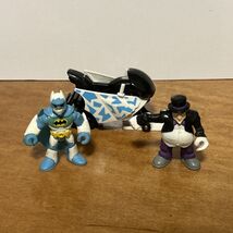 Imaginext Arctic Batman SNOWMOBILE Snow Machine With Batman And Penguin - $11.47