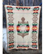 Rare Vtg 64 x80 Iroquois Confederacy Turtle Beaver State Pendelton Wool ... - $186.99