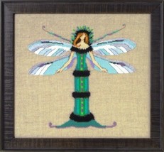 SALE! COMPLETE XSTITCH KIT &quot;MISS DRAGONFLY NC257&quot; by Nora Corbett - $44.54