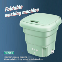 Folding Washing Machine Elution Integrated Portable Mini Washer - £86.14 GBP+