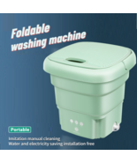 Folding Washing Machine Elution Integrated Portable Mini Washer - £86.52 GBP+
