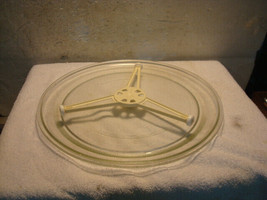 Frigidaire Microwave Glass Plate Tray 13” with wheel base 650060v see photos - $30.00