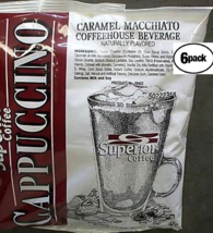 Caramel Macchiato  Coffee Instant Mix Powder 2 lbs 39425-1 Superior - £18.38 GBP