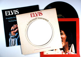 Elvis Presley - A Legendary Performer Volume 1 (1973) Vinyl LP + BOOK • Best of - $20.61