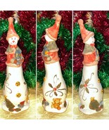 Vintage Snowman Porcelain Figurine by K&#39;s Collection - $10.00