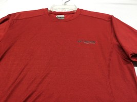 Columbia Mens Field  Gear Omni-Dry Hunting Short Sleeve Shirt Red - £7.75 GBP