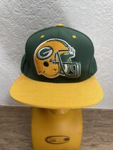 Mitchell &amp; Ness NFL Football Green Bay Packers Snapback Hat Ballcap KG JD - $19.79