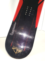 Salomon 160cm Snowboard Fastback France Timberline Demon Black Red w/ Or... - £159.86 GBP