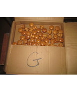 TWENTY-FIVE (25) PINE FINISHED WOOD CABINET PULLS BOX LOT LOT G - $297.97 MXN