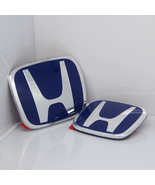 2pcs  Front Rear Blue Emblem Badge Honda CRV RW 2017-2023 - $39.99