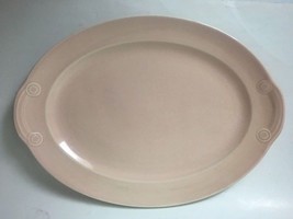 Vintage Pink LuRay Pastels Oval Serving Platter - £15.94 GBP