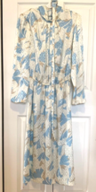 Vintage Pellini by Von Bramlett LA Dress Size 11/12 Made in USA Belted Elastic - $8.75