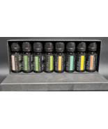 Kis Oils Aromatherapy Top 8 Therapeutic Grade Basic Sampler Essential Oi... - $34.64