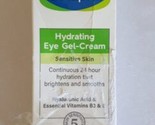 Cetaphil Hydrating Eye Gel-Cream Sensitive Skin 0.5 oz 14mL New - $9.49