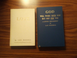 Lao Russell books Love and God Will Work with you but not for you - £14.92 GBP