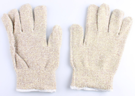 2 Pairs Cordova 3045L Industrial Work Gloves 70% Cotton 30% Aramid Tan L... - $12.99