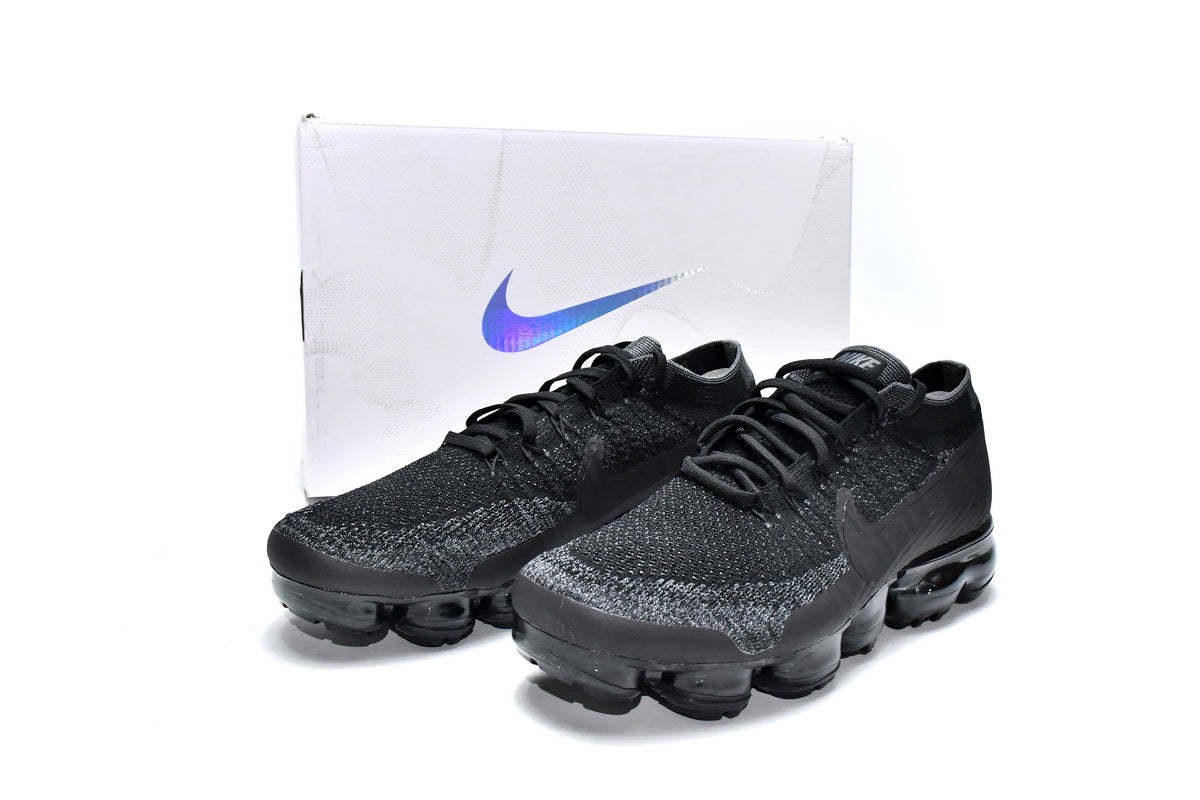 Nike Air VaporMax Flyknit Black Dark Grey 849558-007
